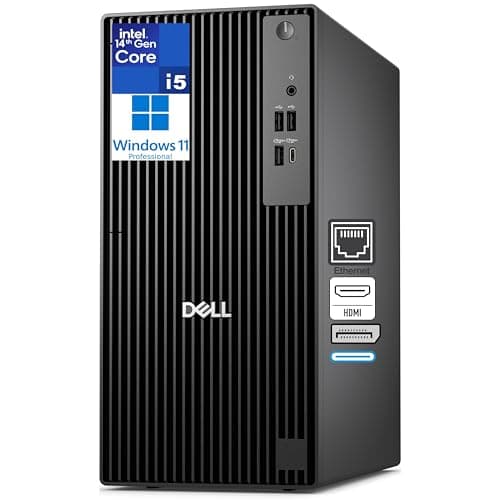 Dell Pro Tower Desktop QVT1260,Intel i5-14500 vPro, 8GB DDR5, 512GB SSD